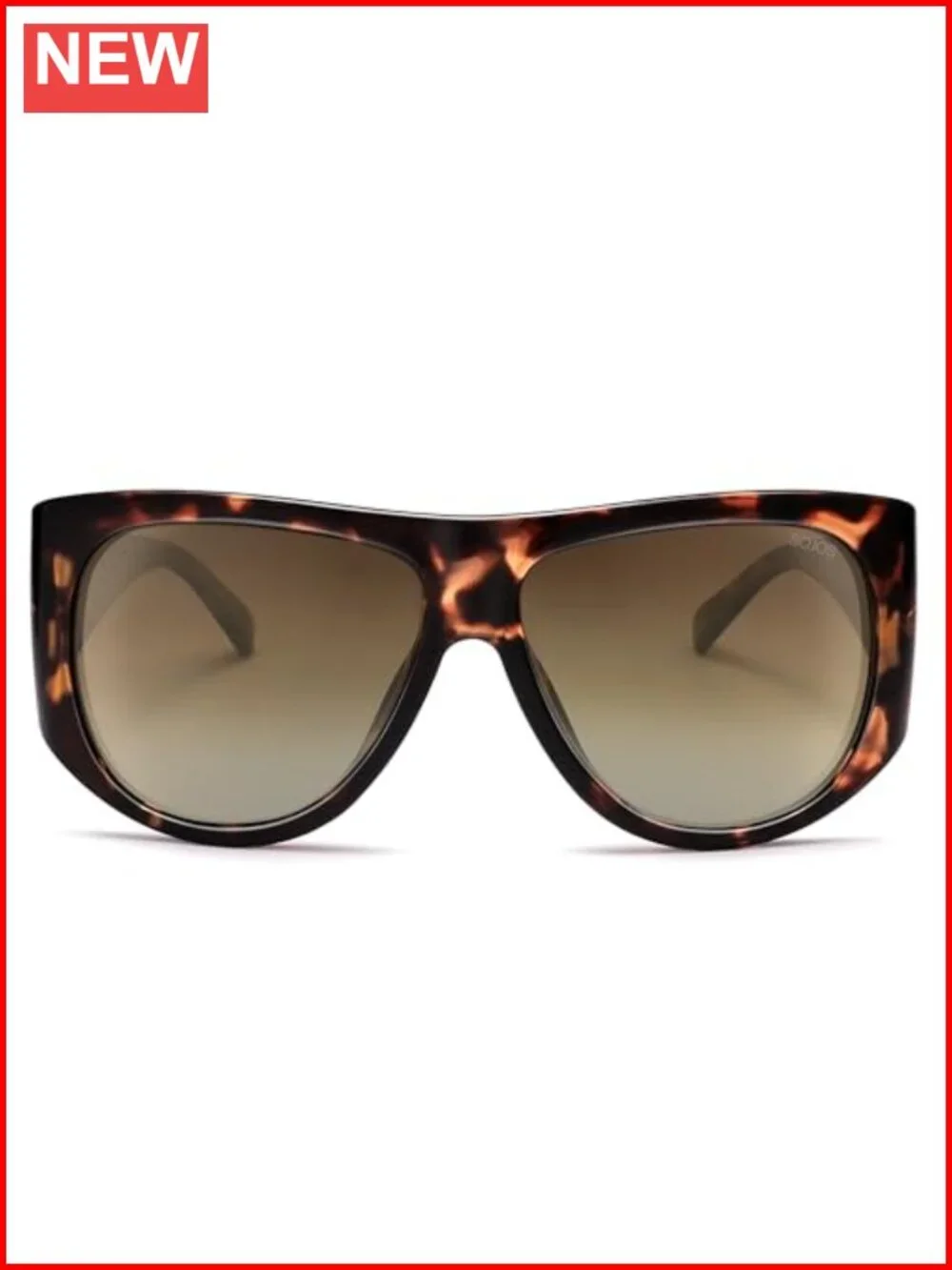 Vintage Retro Oversized Aviator Polarized Sunglasses UV400
